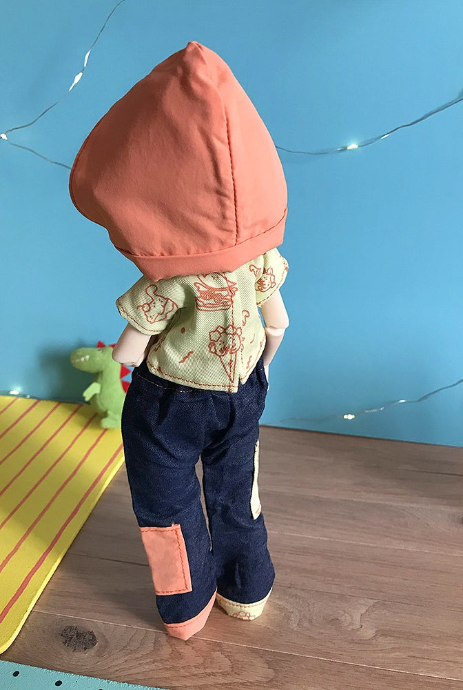 Lemur scoodie・5-6" BJD