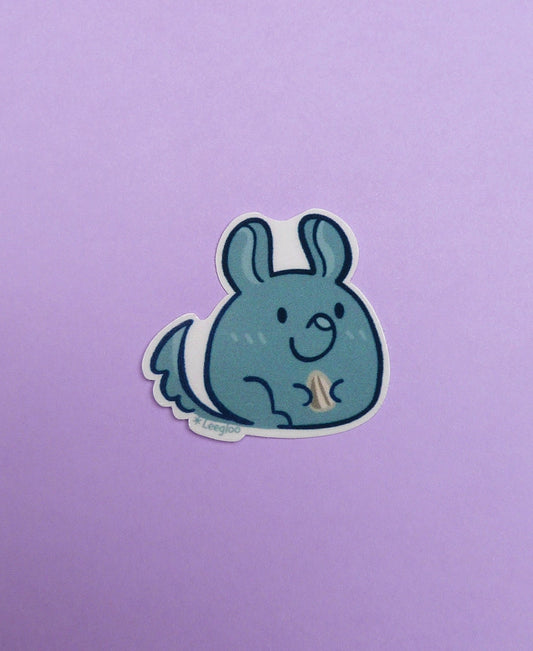 Chinchilla chou en sticker, dessiné et imprimé en France !