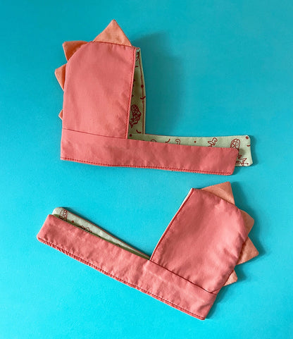 Dino scoodie, orange・5-6" BJD