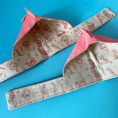 Dino scoodie, orange・5-6" BJD