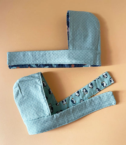 Penguins or lemurs, reversible scoodie・5-6" BJD