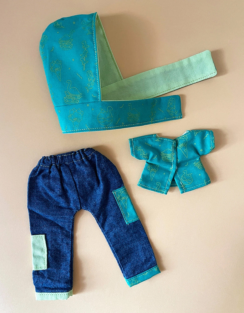 Lemur scoodie・5-6" BJD