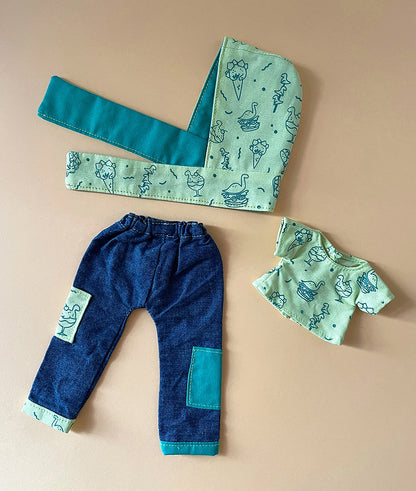 Lemur scoodie・5-6" BJD