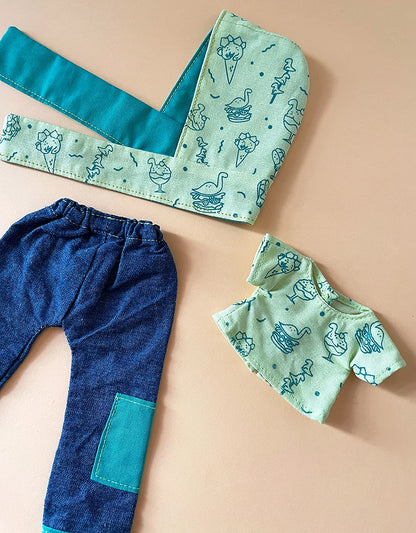 Lemur scoodie・5-6" BJD