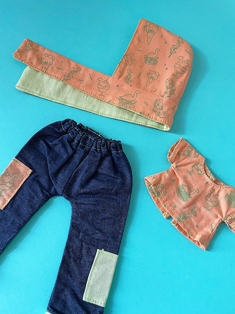 Lemur scoodie・5-6" BJD