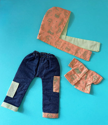 Lemur scoodie・5-6" BJD