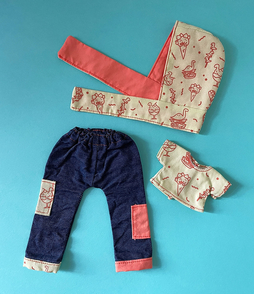 Lemur scoodie・5-6" BJD