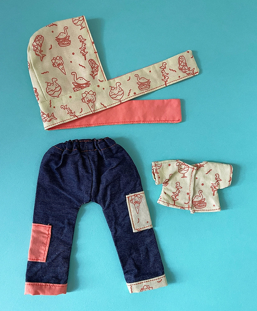 Lemur scoodie・5-6" BJD