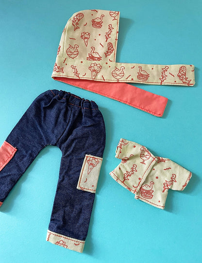 Lemur scoodie・5-6" BJD