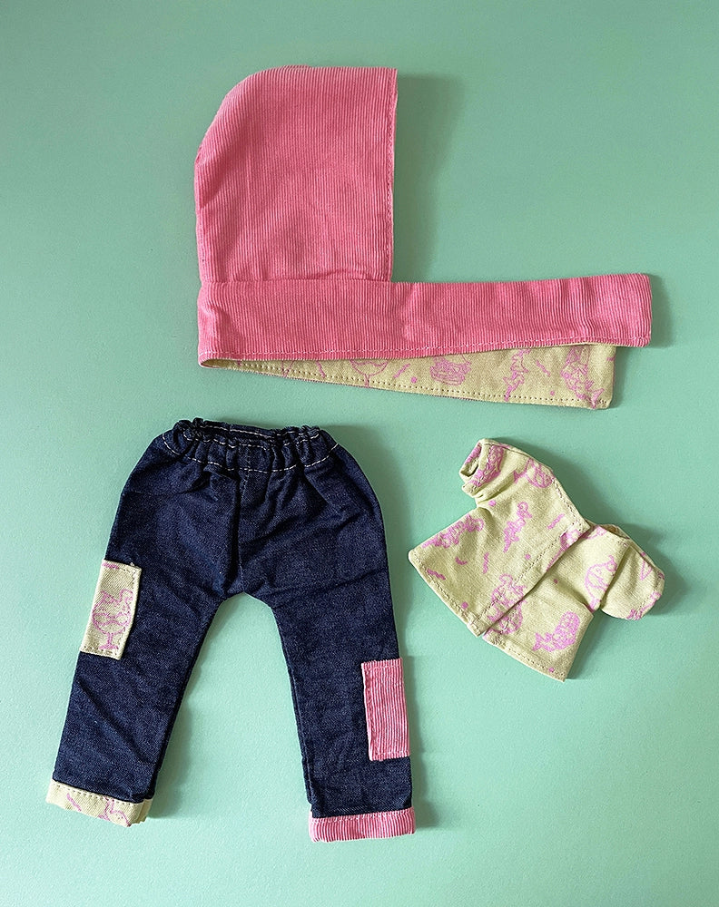 Lemur scoodie・5-6" BJD