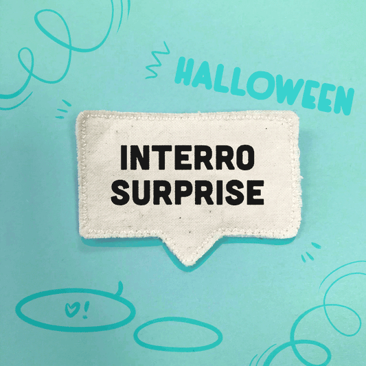 Interro surprise・Broche Bulle de pensée