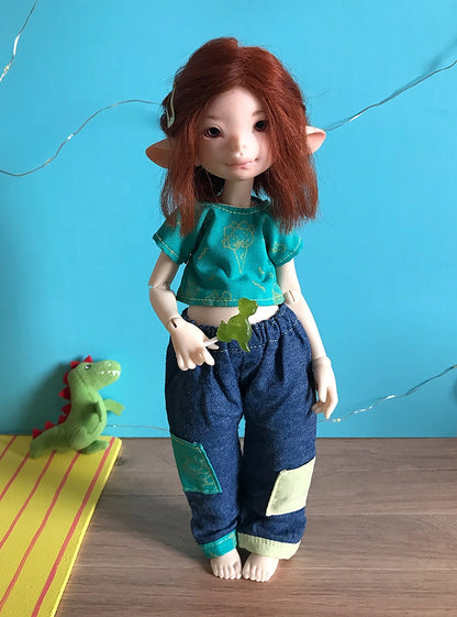 Lemur scoodie・5-6" BJD