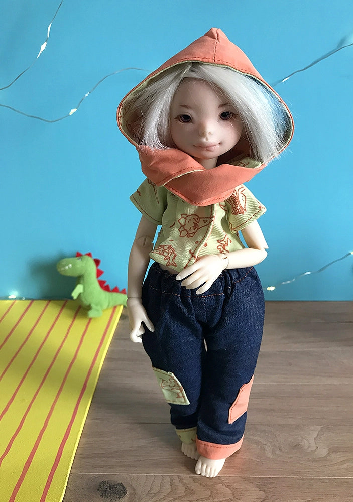 Lemur scoodie・5-6" BJD