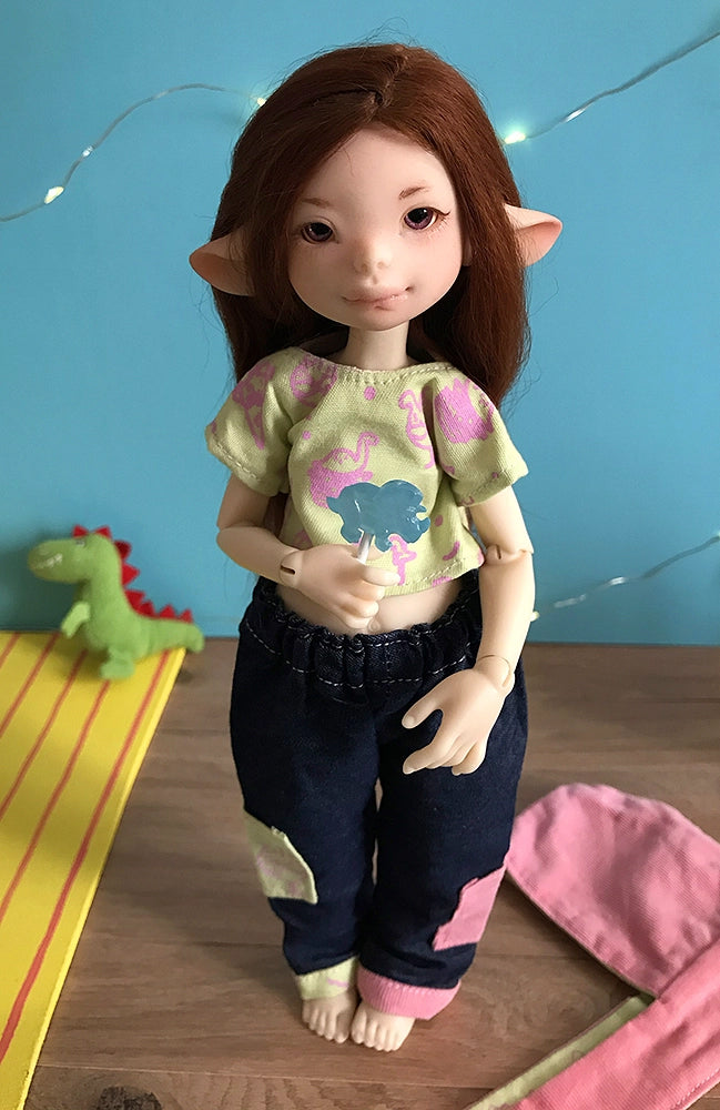 Lemur scoodie・5-6" BJD