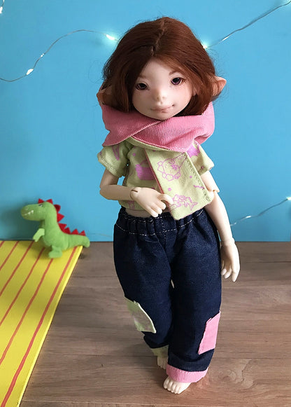 Lemur scoodie・5-6" BJD