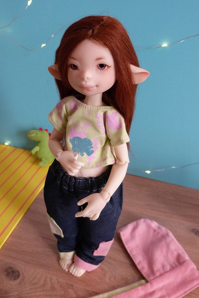 Lemur scoodie・5-6" BJD