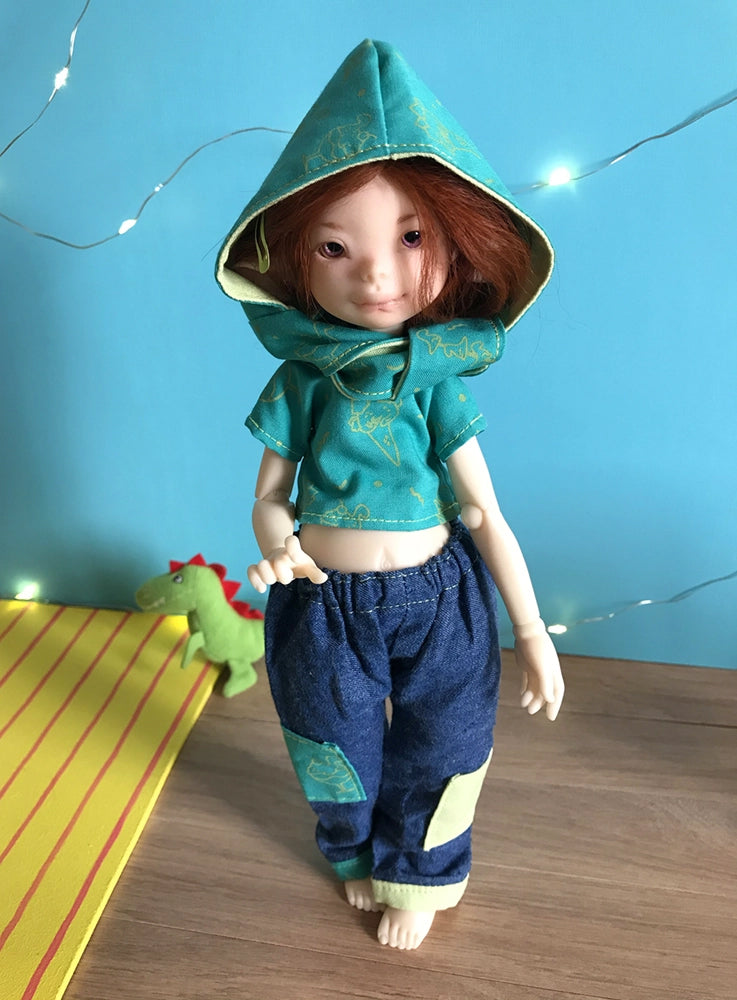 Lemur scoodie・5-6" BJD