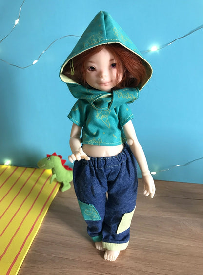 Lemur scoodie・5-6" BJD