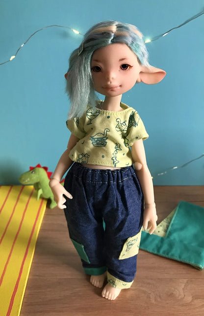 Lemur scoodie・5-6" BJD