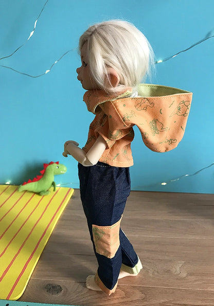 Lemur scoodie・5-6" BJD