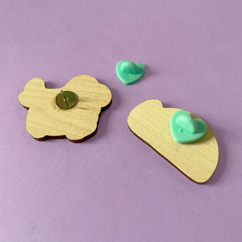 Cat or Dog Biscuit・Wooden pin