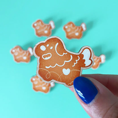 Cat or Dog Biscuit・Wooden pin