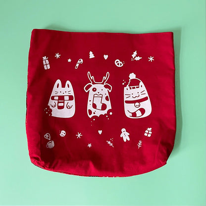 ANIMAL BISCUITS pouch・screen printing