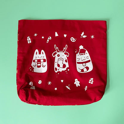 ANIMAL BISCUITS pouch・screen printing