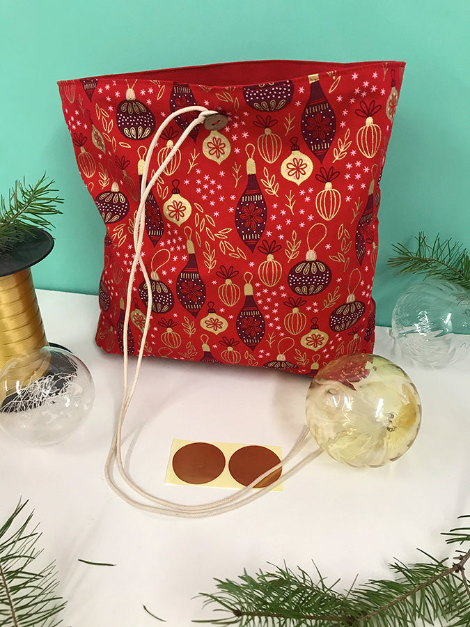 Pochette sérigraphiée artisanalement et entièrement faite à la main. Dessin animaux biscuits trop mignon.