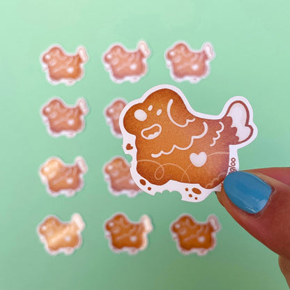 Dog Biscuit・Holiday sticker