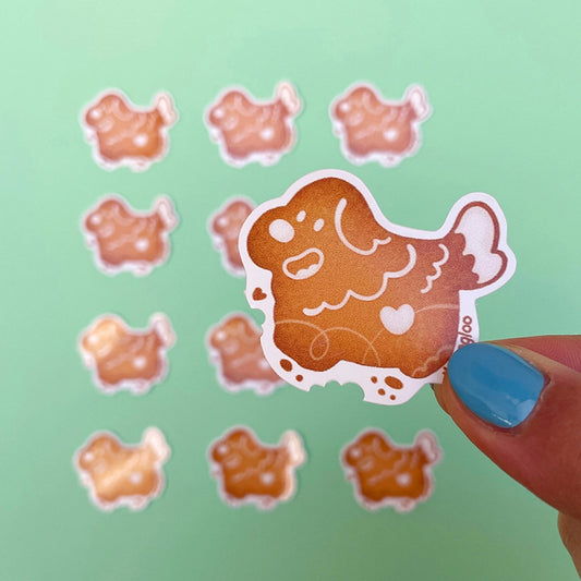 Dog Biscuit・Holiday sticker