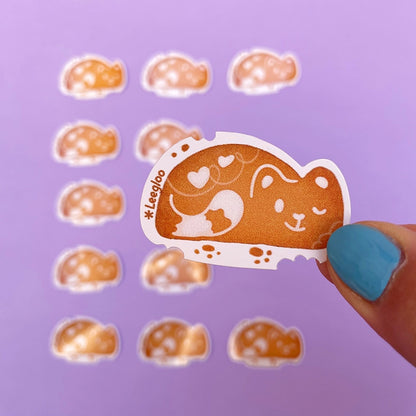 Cat Biscuit・Holiday sticker