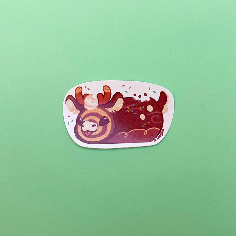 Reindeer・Holiday sticker